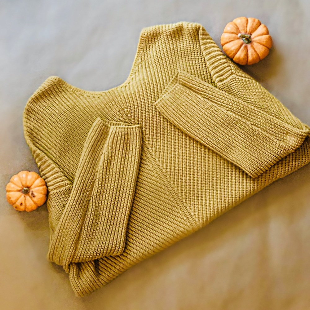 Mustard Oversize Sweater from Urban Outfitters